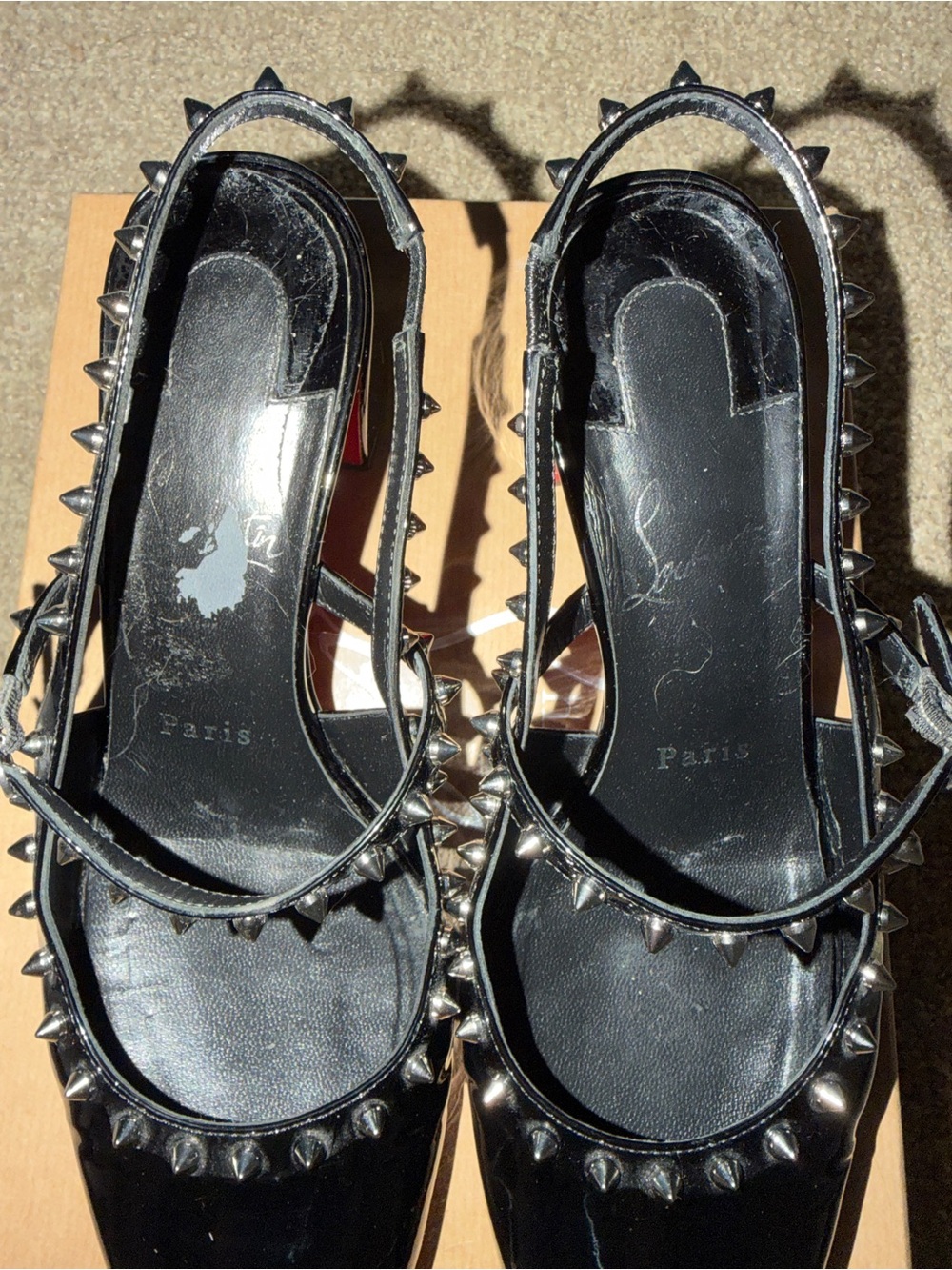 *AUTHENTIC* Christian Louboutin Slingback Pump - Picture 6 of 8